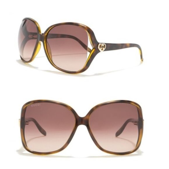 GUCCI 60mm Oversized Square Sunglasses - Picture 1 of 13